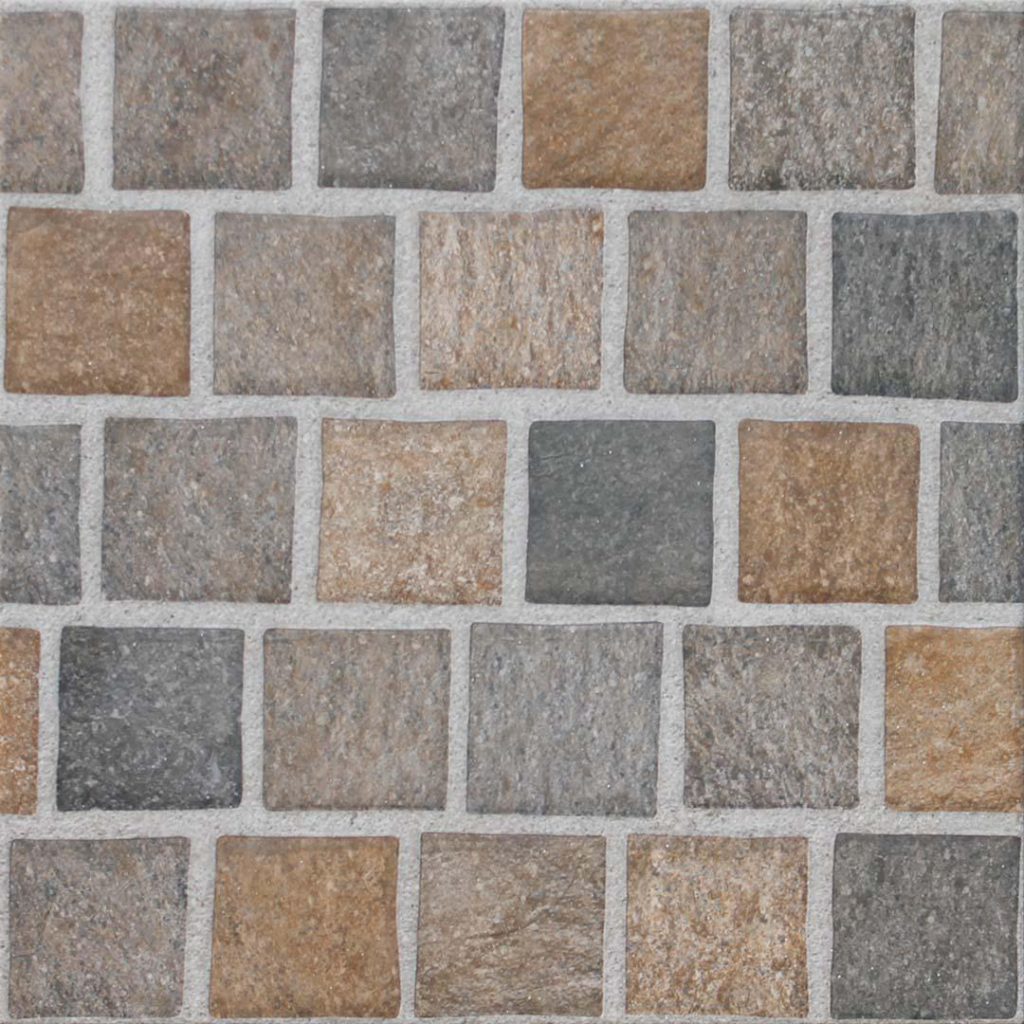 GP COBBLE STONE BROWN 16X16 PM