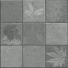 กระเบื้องSTONE cotto รุ่น GP THE LEAF GREY (HYG)(MATT)40x40 PM