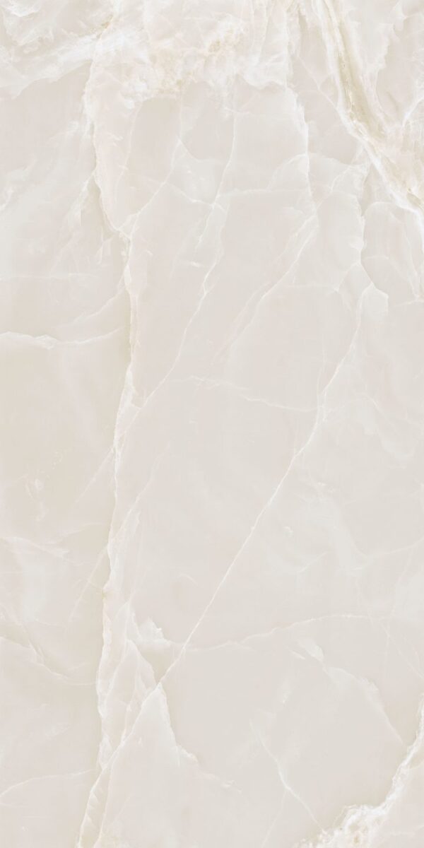ECCENTRIC LUXE CLOUDY WHITE GLOSSY 120X240 PM