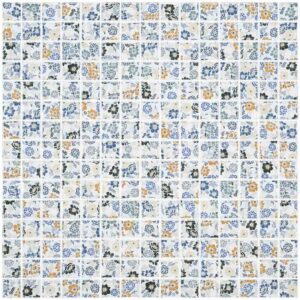 กระเบื้อง MT 1SM STRAWBERRY FIELD BLUE (PACK10) PM