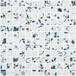 กระเบื้อง MT 1SM STRAWBERRY FIELD BLUE (PACK10) PM