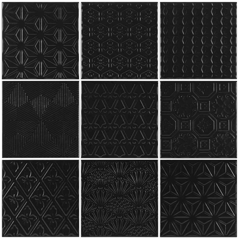 กระเบื้อง MT 4SR1 SPIRIT BLACK (PACK 10) PM 1 กระเบื้อง MT 4SR1 SPIRIT BLACK (PACK 10) PM